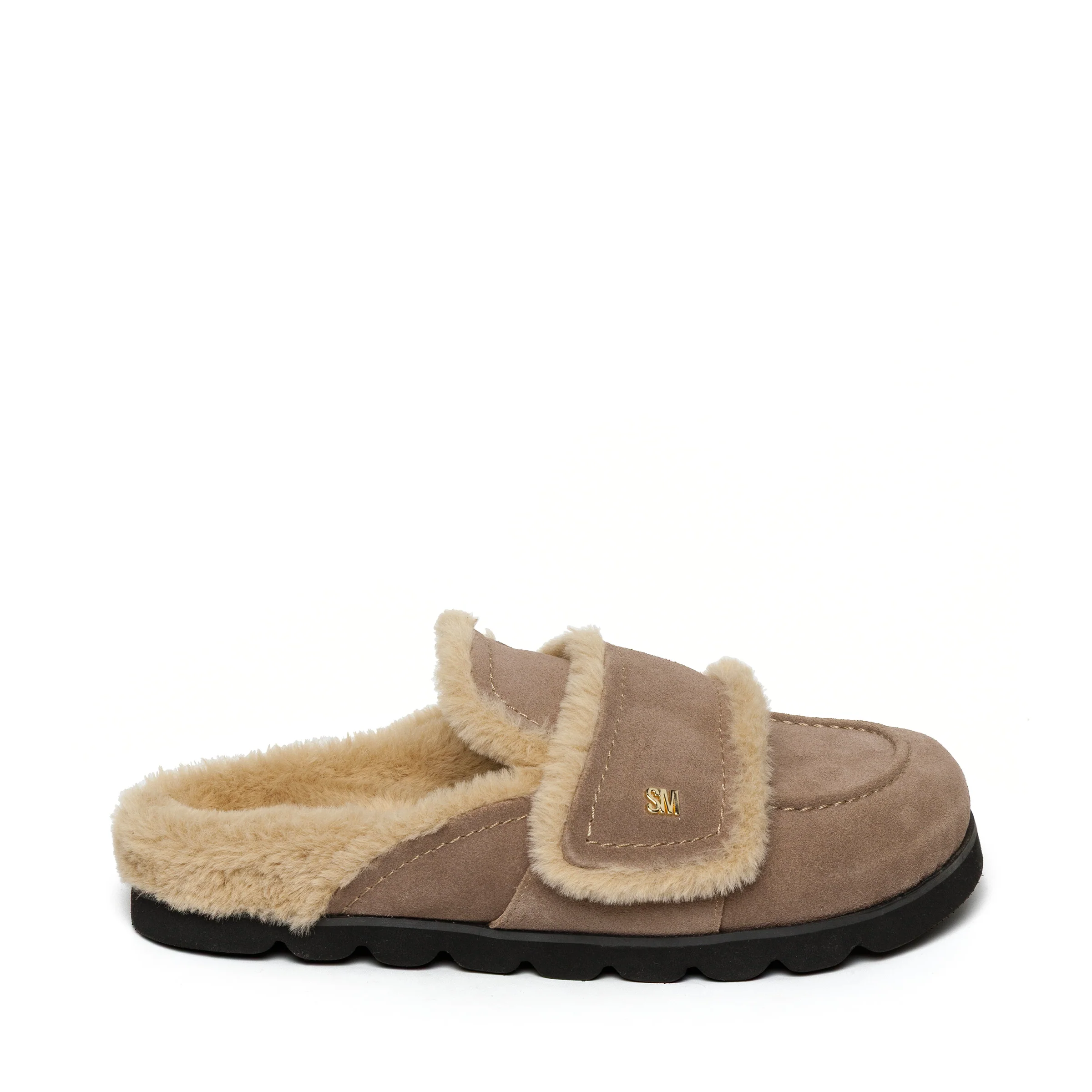 Steve Madden Bomb-sm Mule Taupe Suede - Afbeelding 4