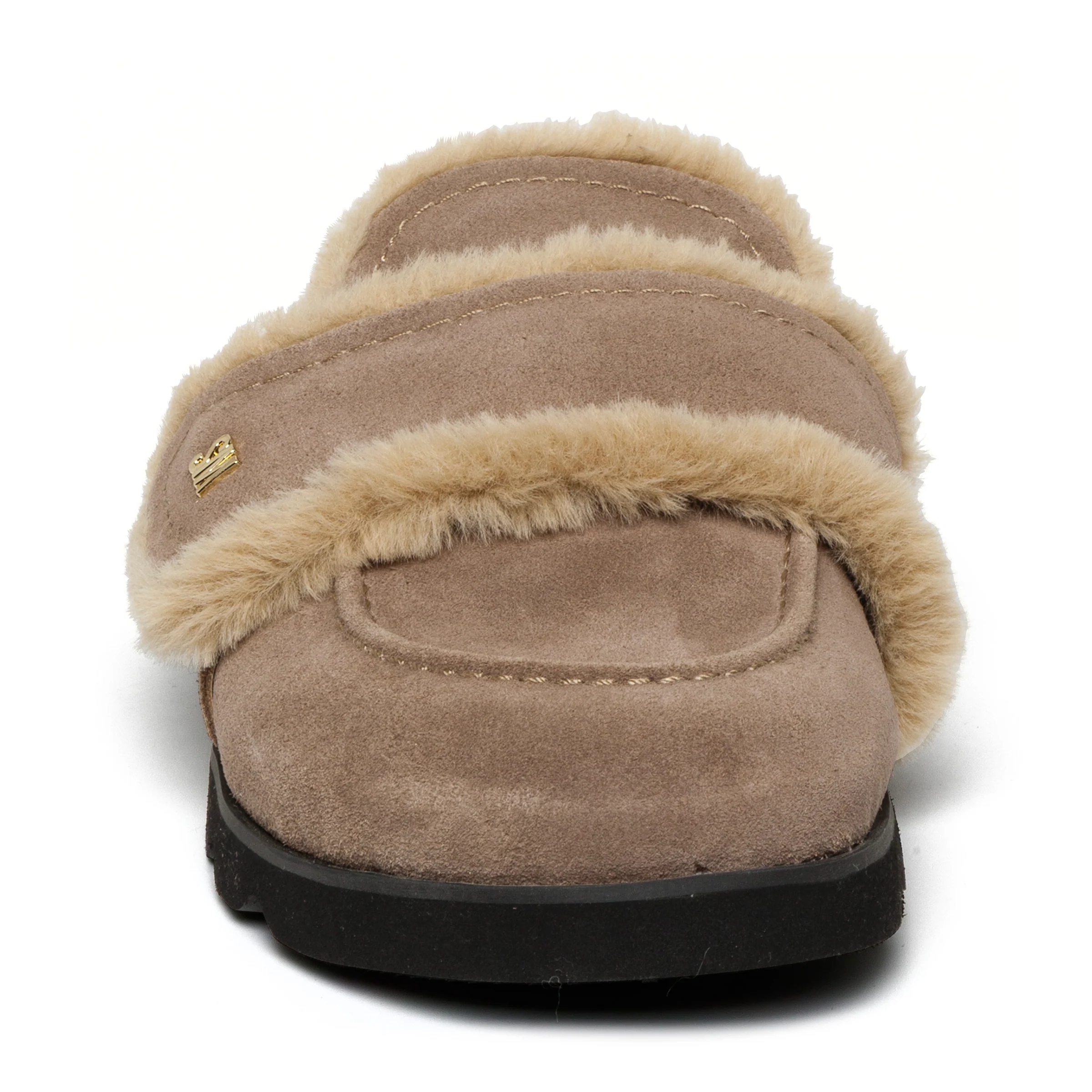Steve Madden Bomb-sm Mule Taupe Suede - Afbeelding 1