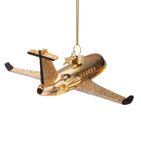 Vondels Ornament glass airplane - Afbeelding 3