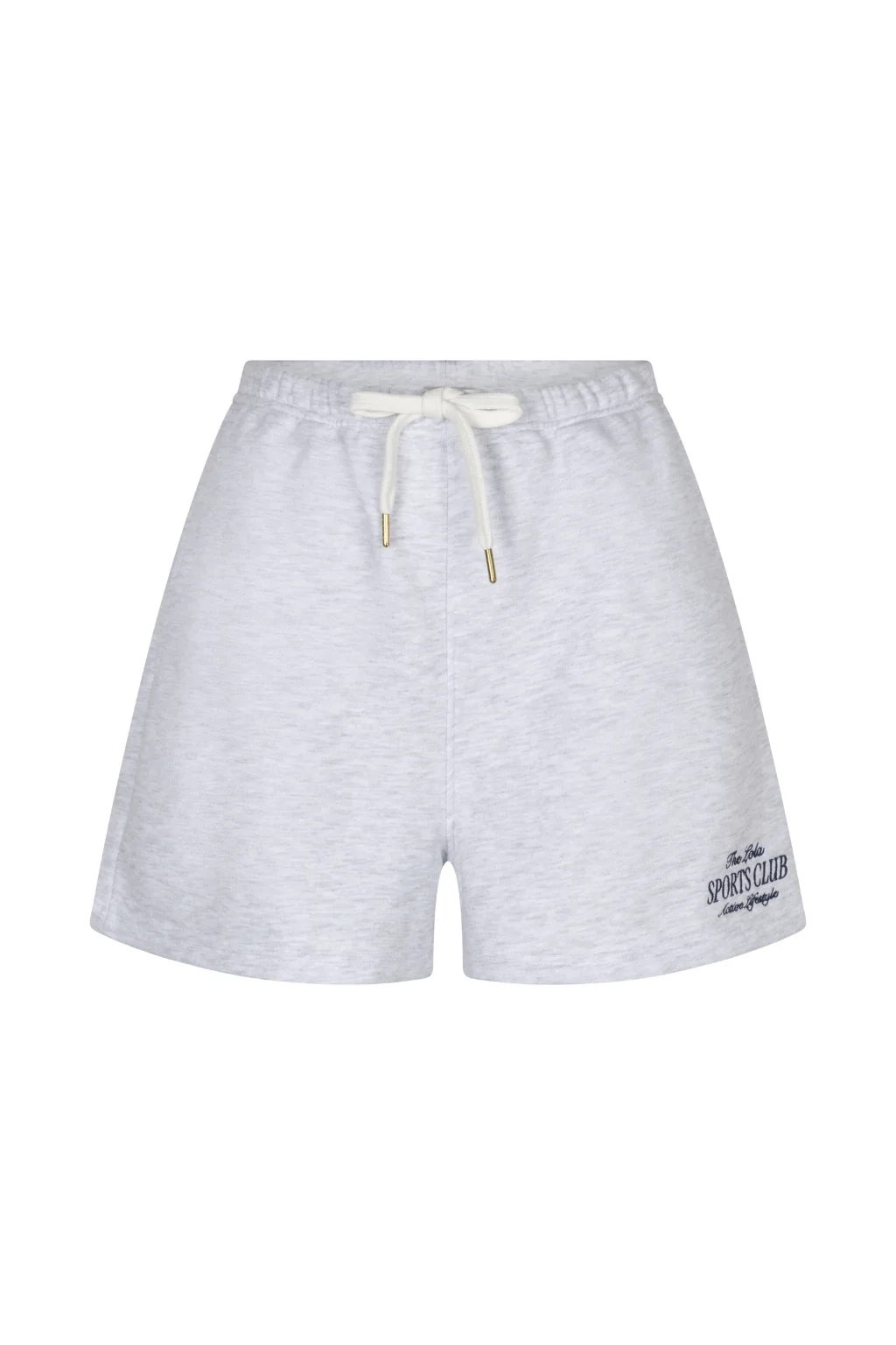 The Lola Club Alix Shorts | Light Grey Melange - Afbeelding 4