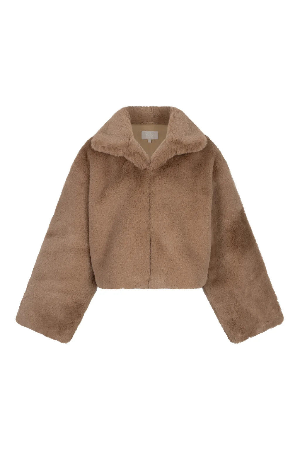 The Lola Club  Bobbie Faux Fur Jacket | Caramel - Afbeelding 5