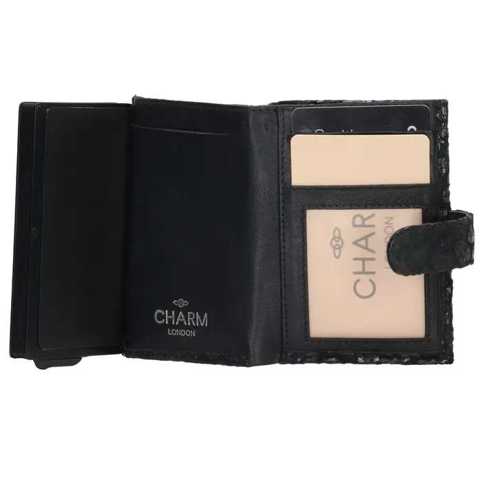 Charm London Camberwell Creditcard etui Wit Panter - Afbeelding 2