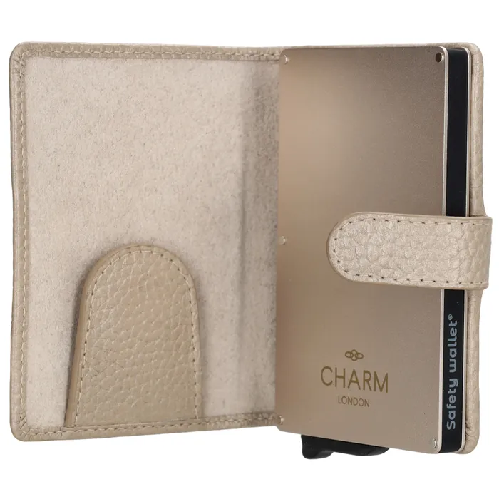 Charm London Washington Creditcard etui Champagne - Afbeelding 2