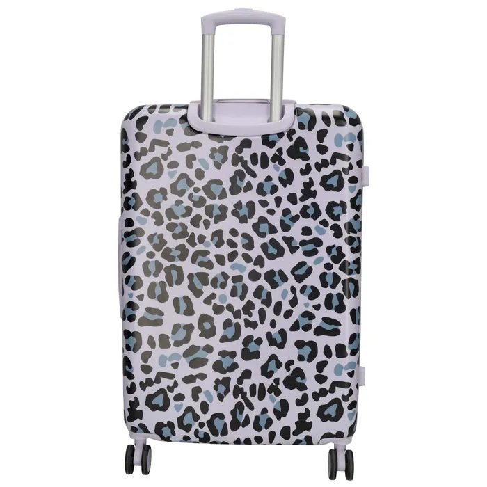 Zebra Koffers Panterprint Paars Set  - Afbeelding 2