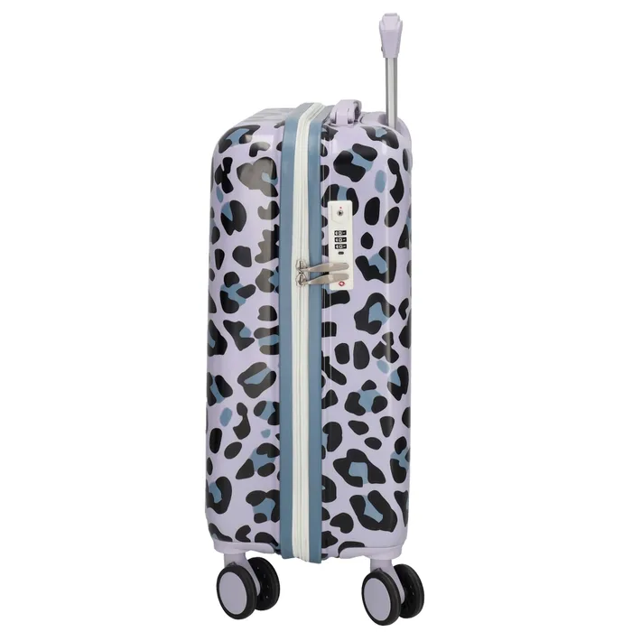 Zebra Koffer Panterprint paars  - Afbeelding 5