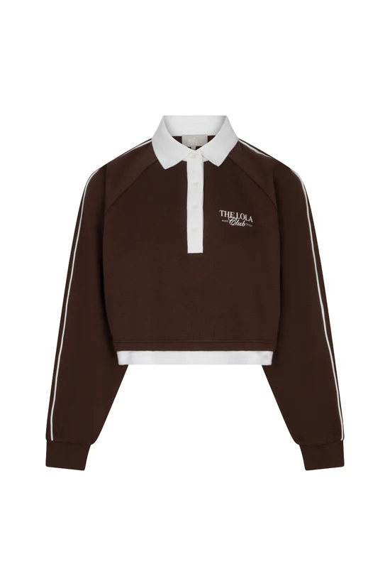 The Lola Club  Kaya Polo | Espresso - Afbeelding 6