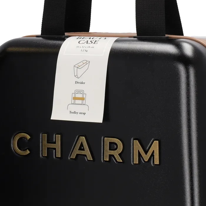 Charm London beauty case zwart  - Afbeelding 6