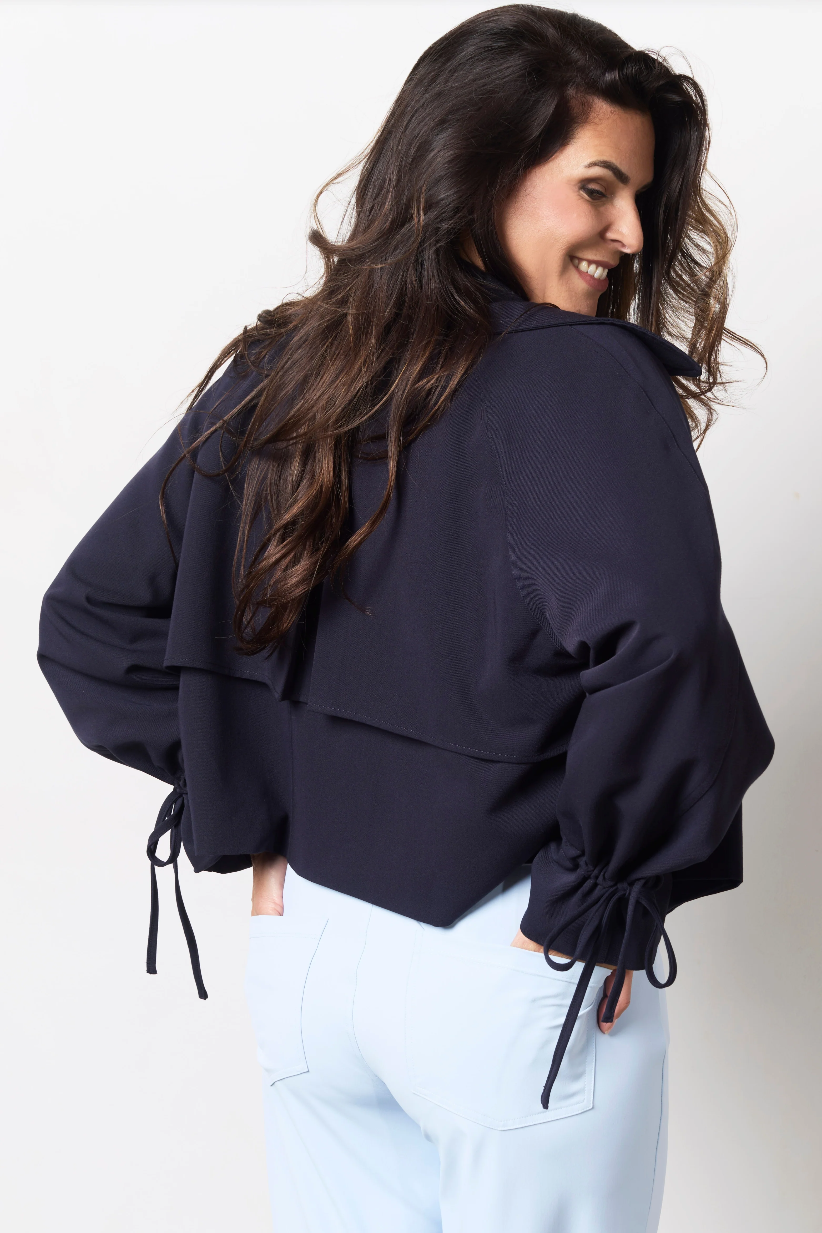 Zoso Trenchcoat Navy