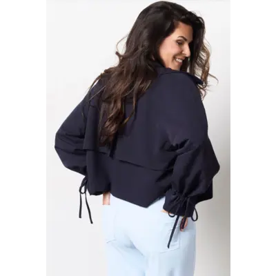 Zoso Trenchcoat Navy