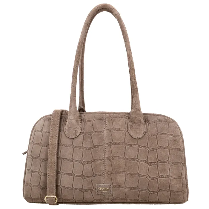 Charm London Caïro Schoudertas Taupe - Afbeelding 3