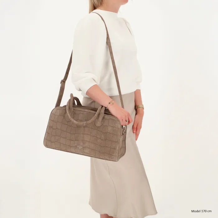 Charm London Caïro Schoudertas Taupe - Afbeelding 2