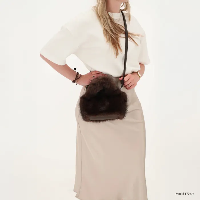 Charm London Antarctica Handtas Bruin - Afbeelding 2