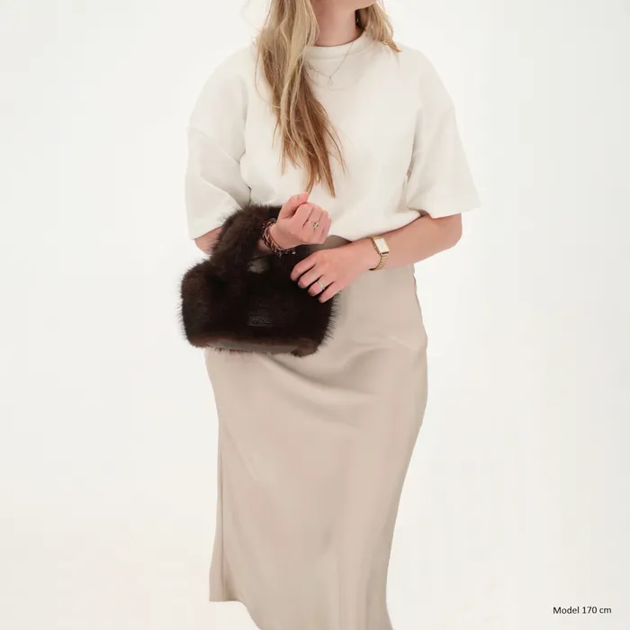 Charm London Antarctica Handtas Bruin - Afbeelding 4