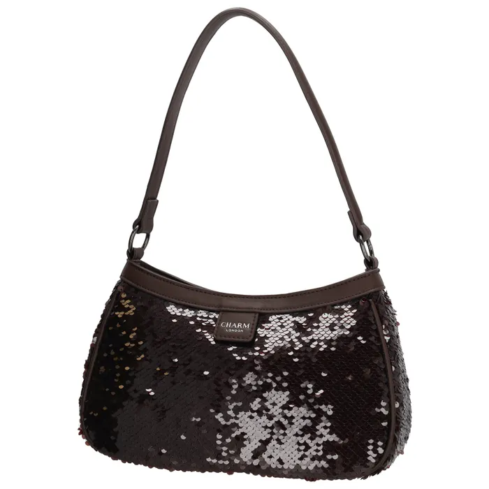 Charm London Las Vegas Handtas Bruin - Afbeelding 6