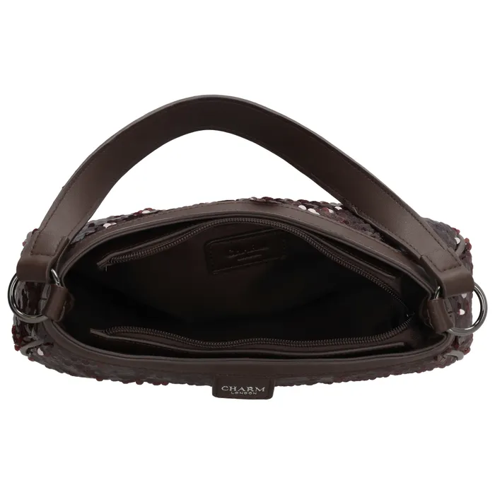 Charm London Las Vegas Handtas Bruin - Afbeelding 5