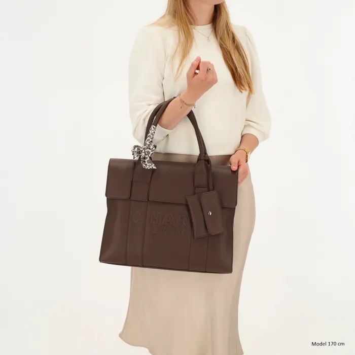 Charm London Bond Luiertas Bruin - Afbeelding 2