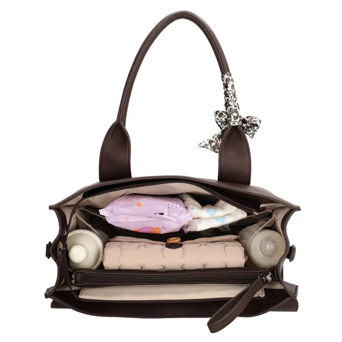 Charm London Bond Luiertas Bruin - Afbeelding 9