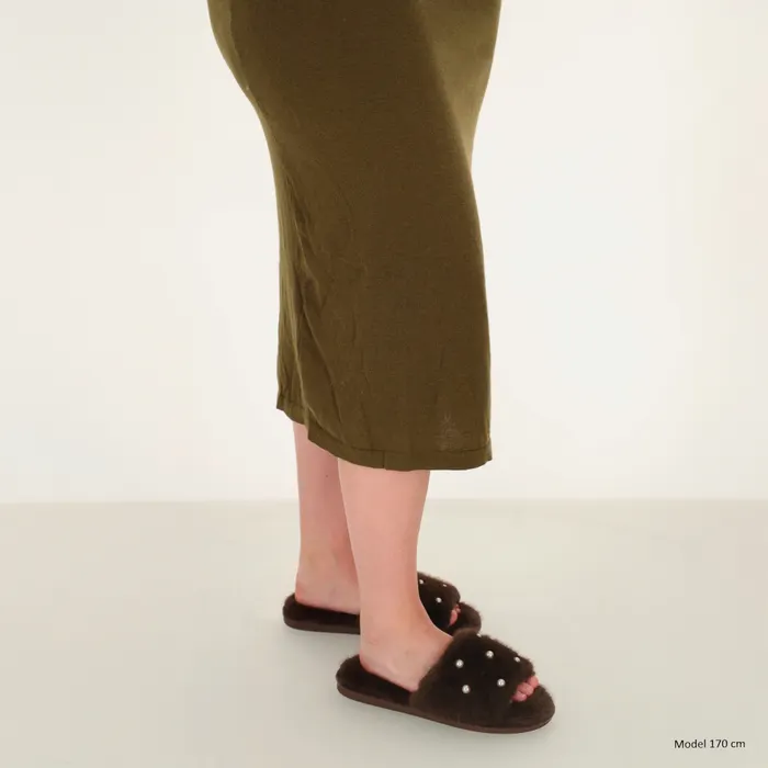 Charm London Winter Must-Haves Pantoffels Bruin - Afbeelding 1
