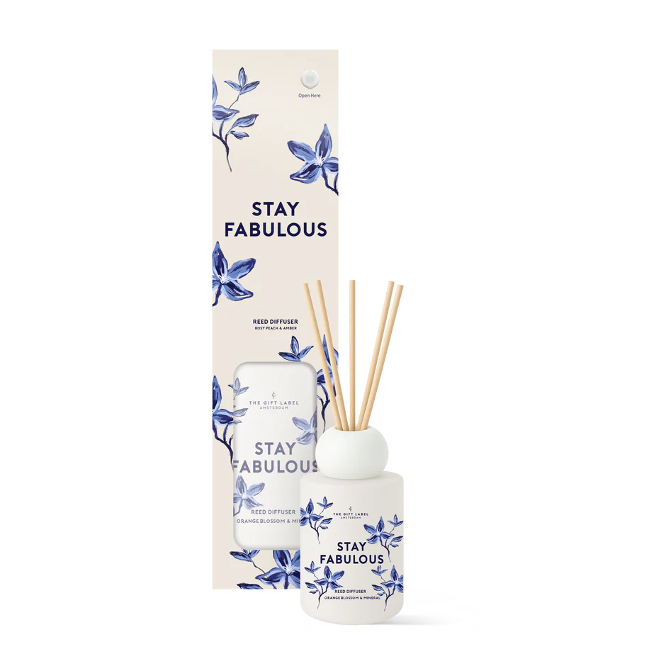 The Gift Label Reed Diffuser 100ml Stay Fabulous
