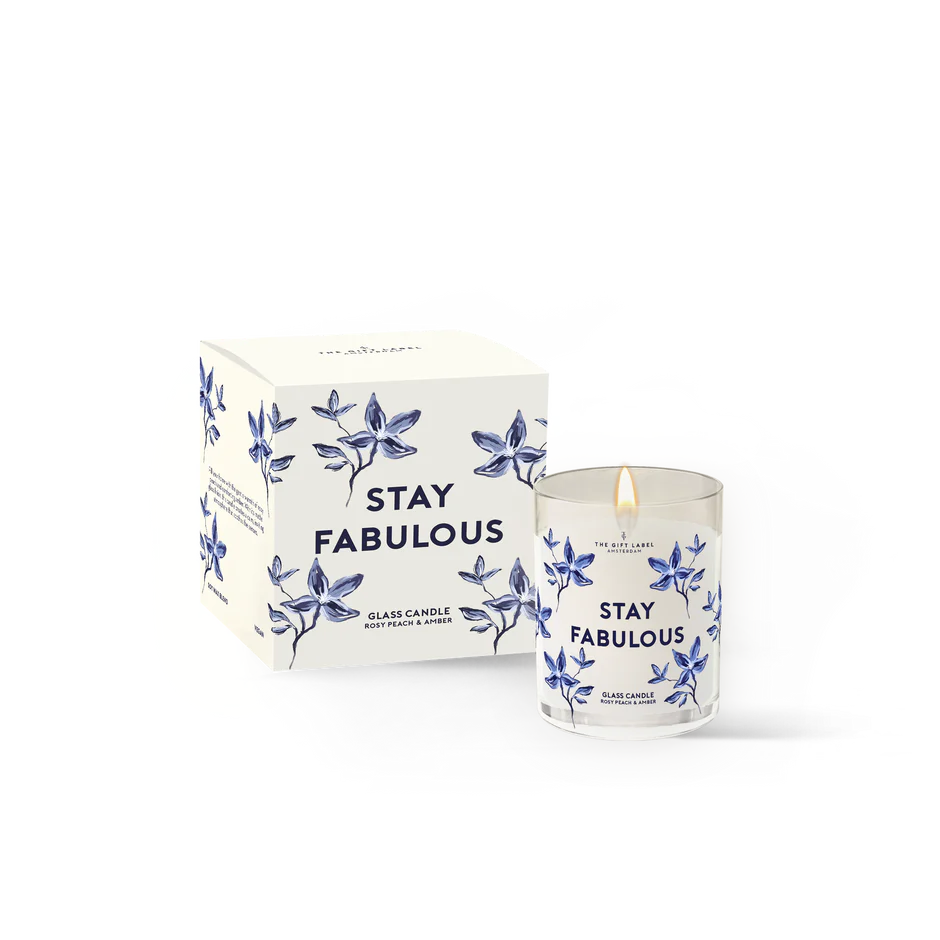The Gift Label Scented Candle 200gr  Stay Fabulous