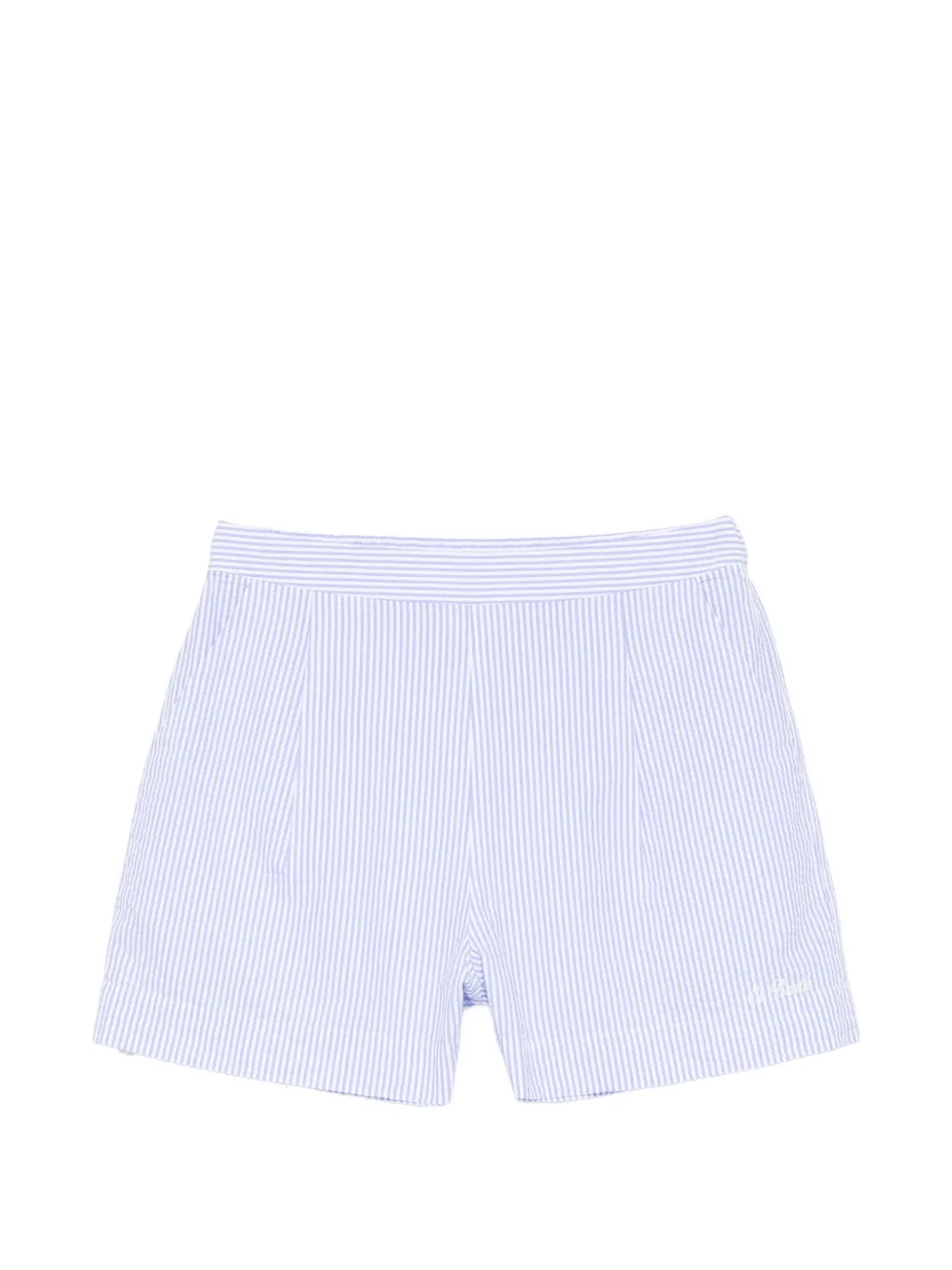 Saint Barth MC2 Amani Short Striped Light Blue
