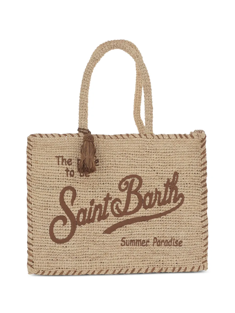 Saint Barth MC2 Raffia Bag