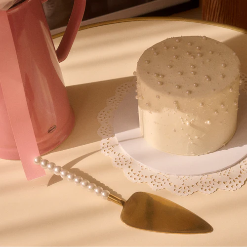 Lepelclub Pearl Cake Knife and Server - Afbeelding 4