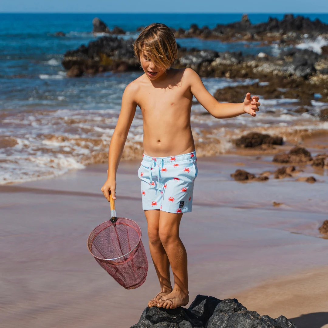 Son of a Beach Krab, Licht blauw, Jongens zwembroek - Afbeelding 2