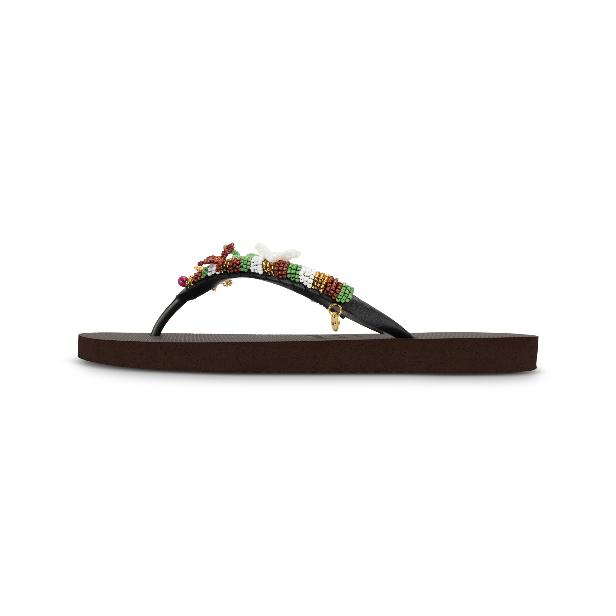 Uzurii Slippers Las Dalias Gold - Koffie - Afbeelding 4