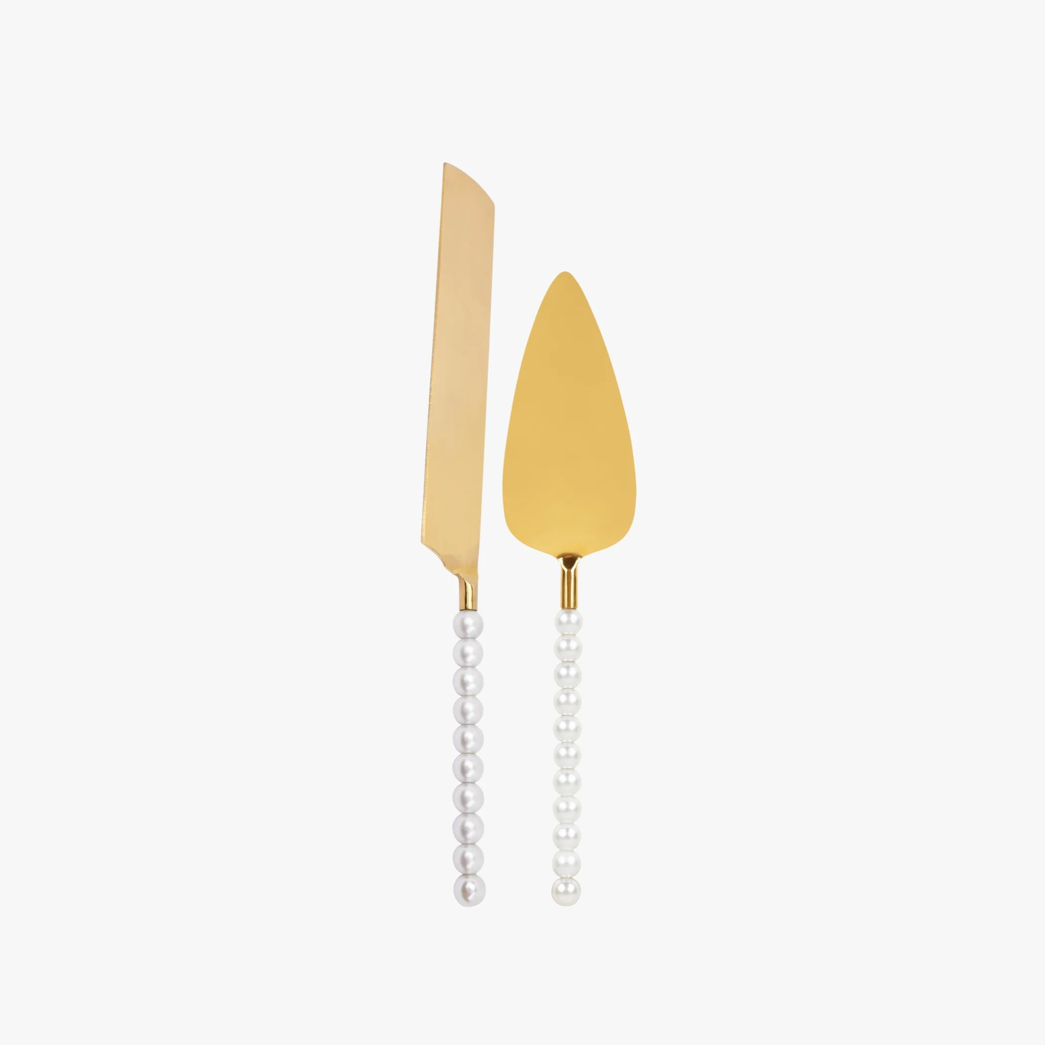 Lepelclub Pearl Cake Knife and Server