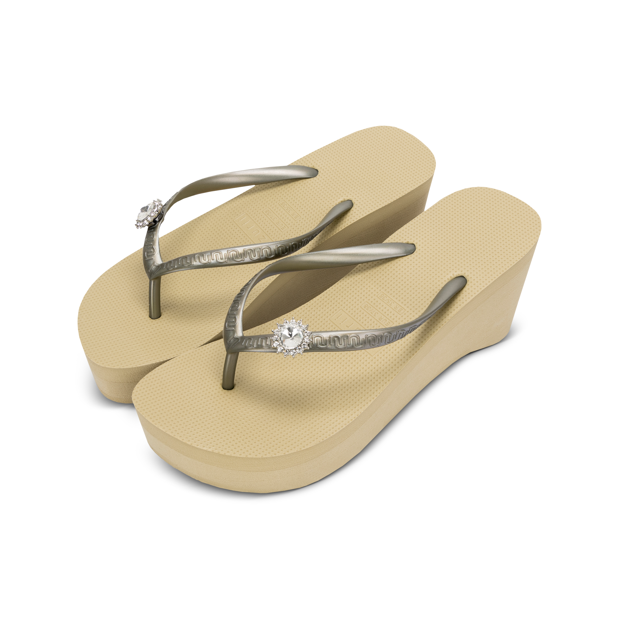 Uzurii Slippers Switch High Heel - Goud