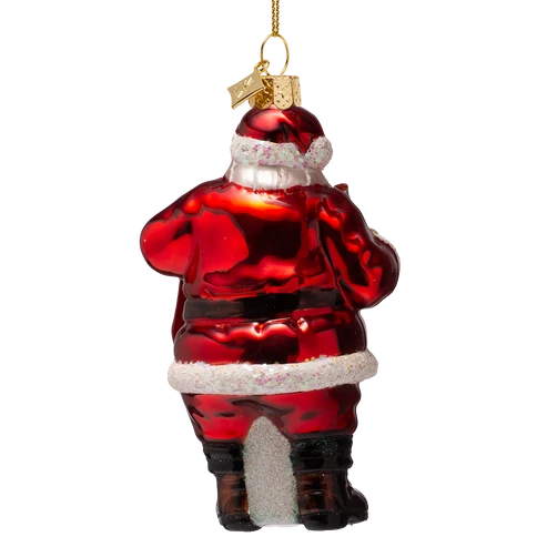 Vondels Ornament glass Coca Cola Santa Claus with bottles  - Afbeelding 4