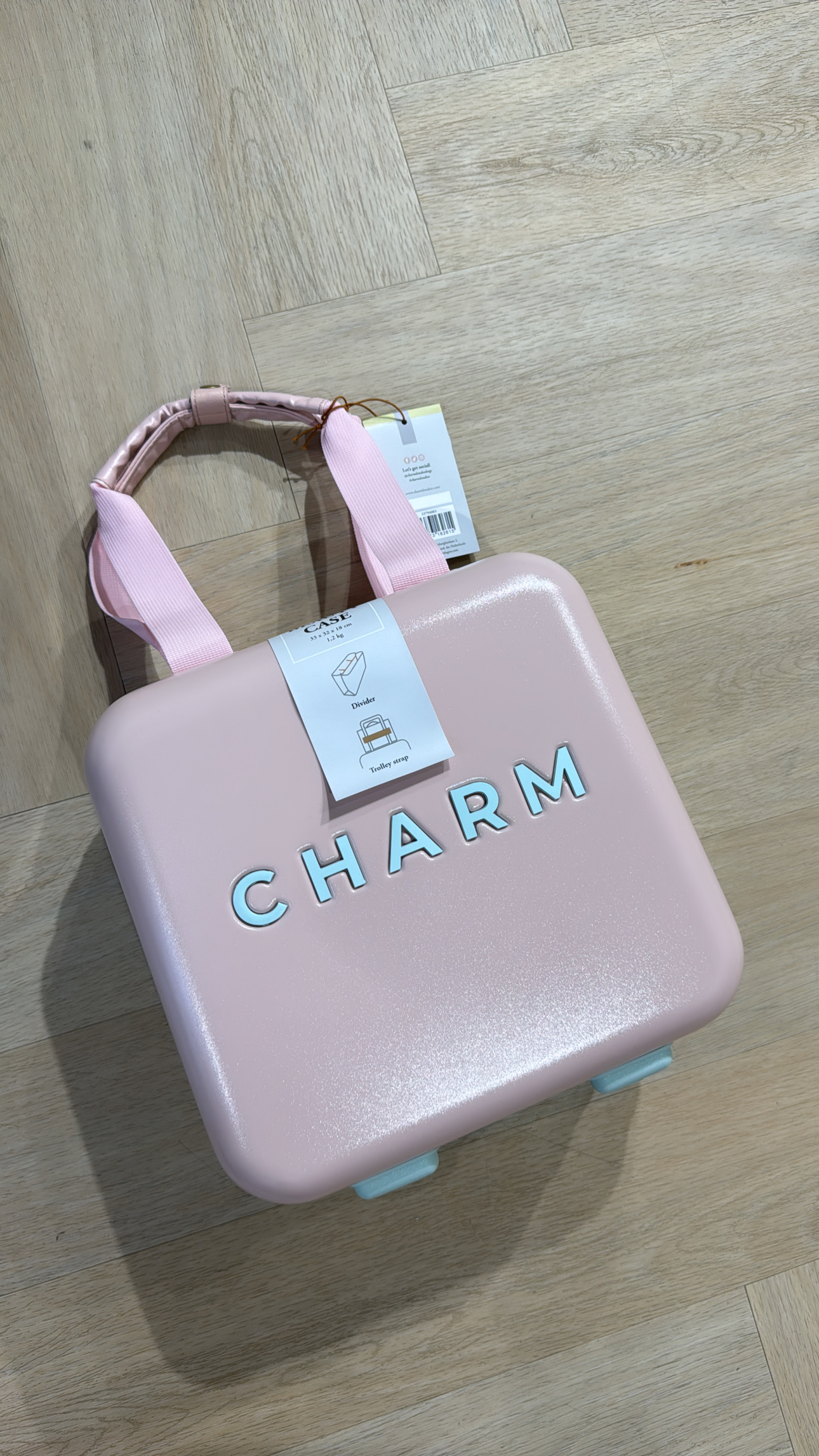 Charm London beautycase Lichtroze 