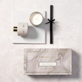 Ted Sparks Candle & diffuser gift set Pear & Gardenia