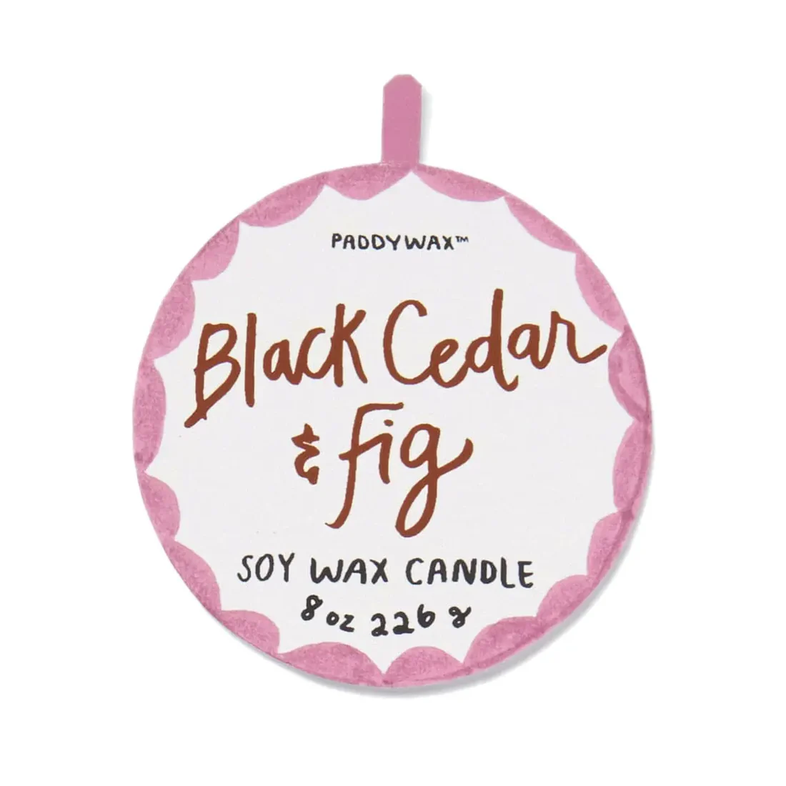 Paddywax ceramic kaars | Black cedar & Fig - Afbeelding 4