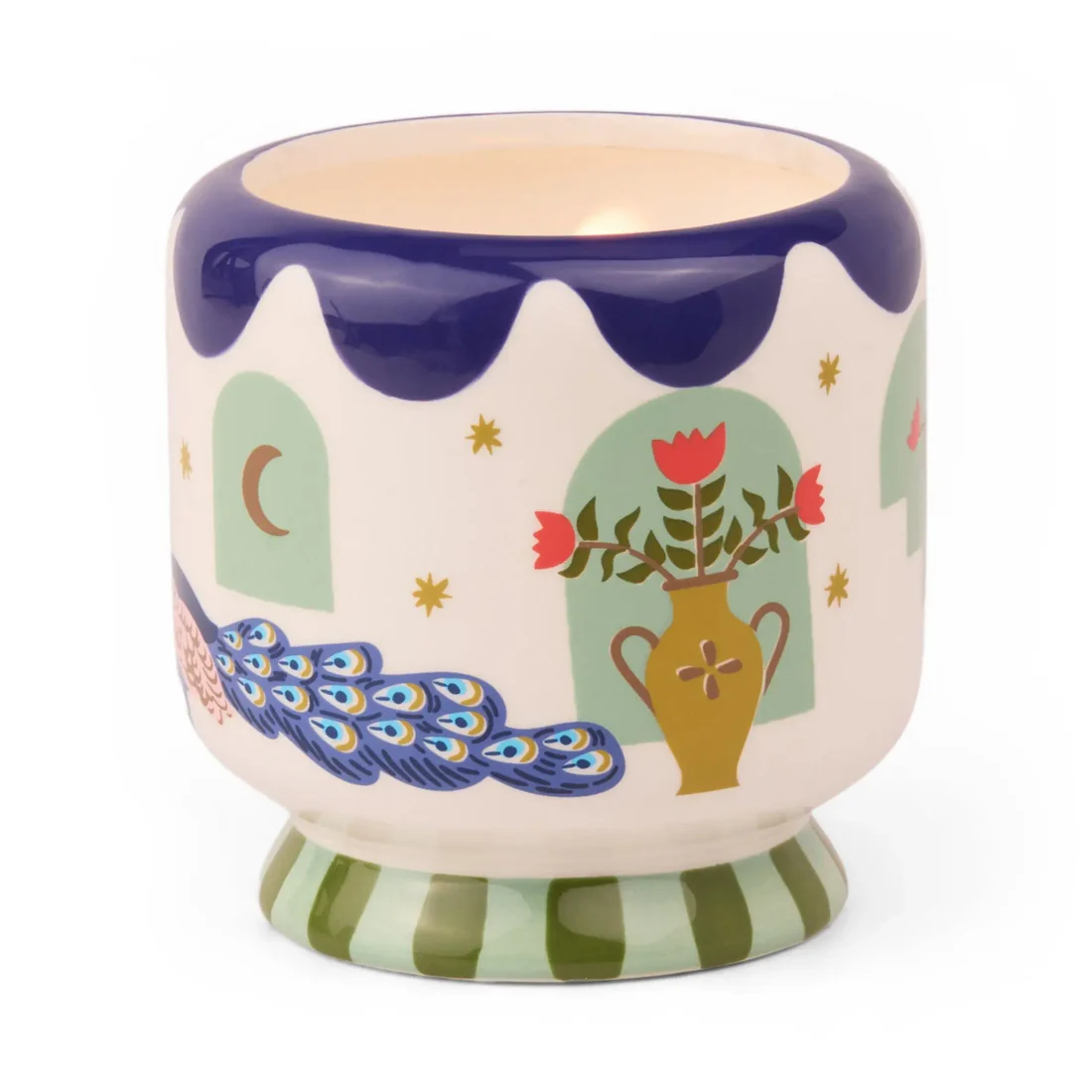 Paddywax ceramic kaars | Misted Lime  - Afbeelding 3