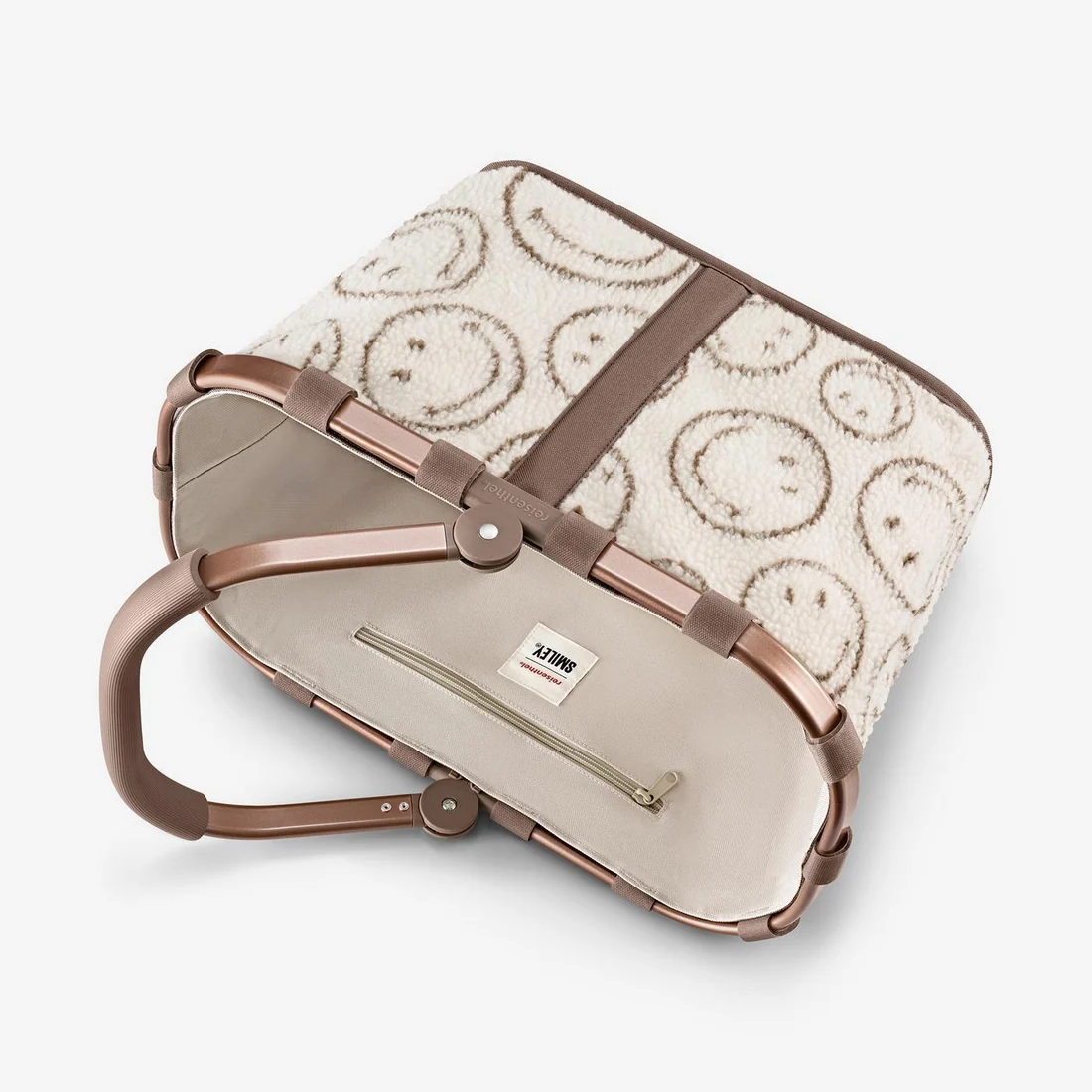Reisenthel Carrybag smiley teddy chocolate - Afbeelding 5