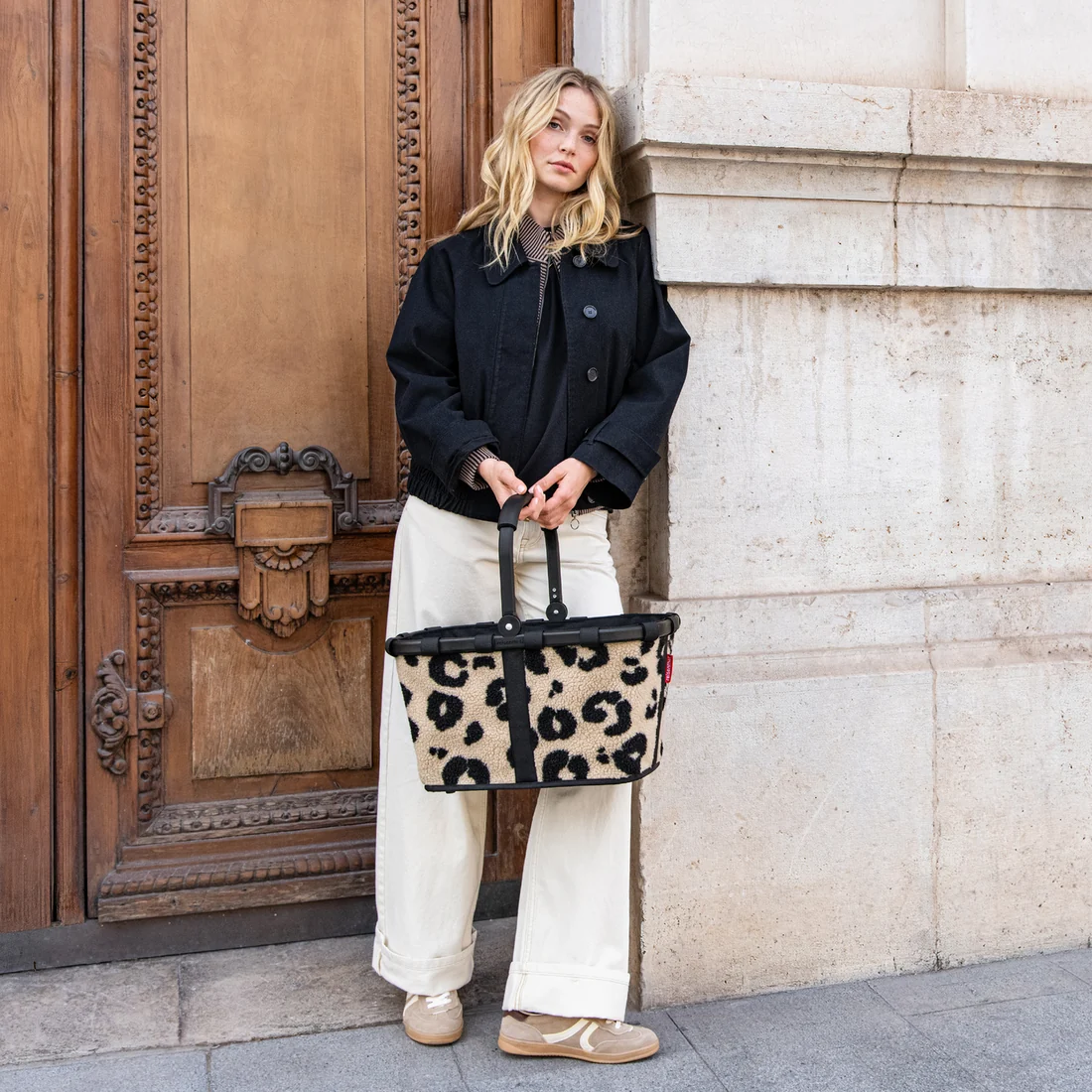 Reisenthel Carrybag Leopard/Teddy - Afbeelding 2