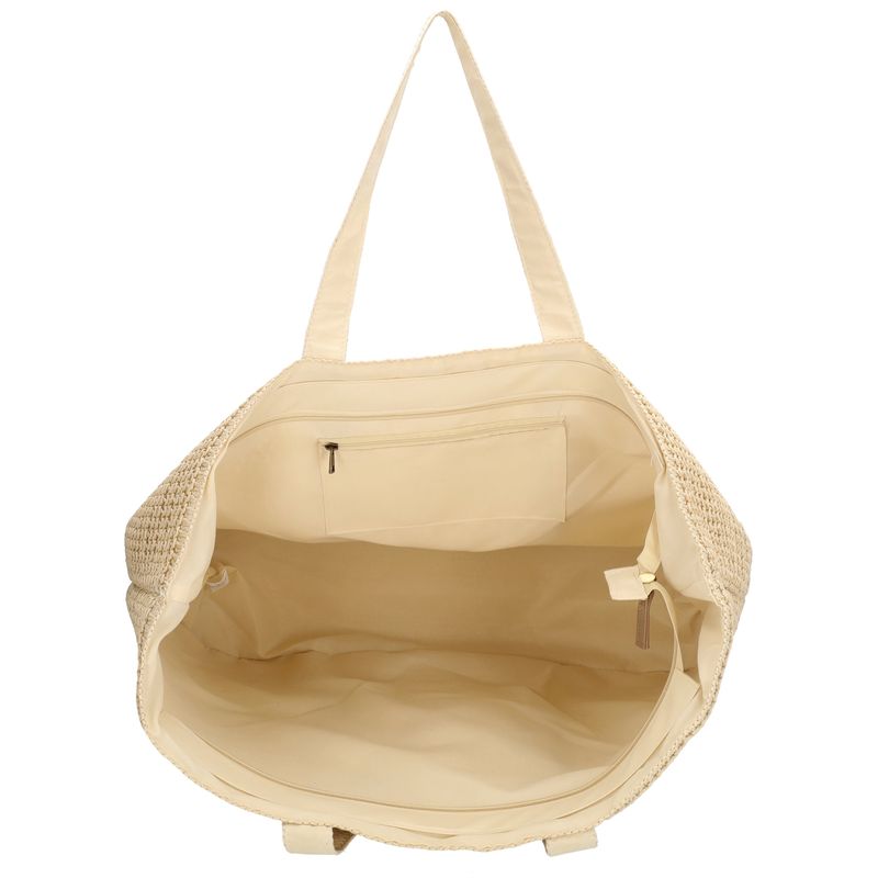 Beagles Tas Raffia Groot - Afbeelding 4
