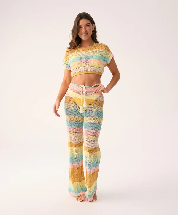 PQ Swim Floret Renee Crop Top