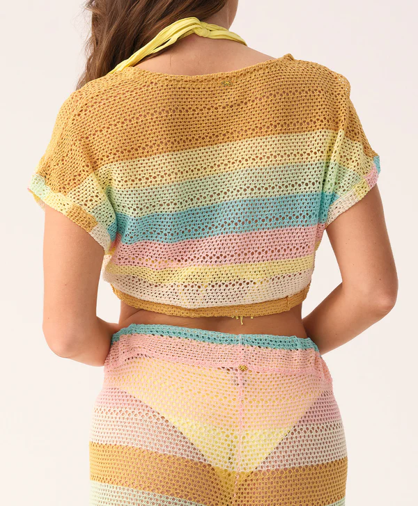 PQ Swim Floret Renee Crop Top - Afbeelding 4