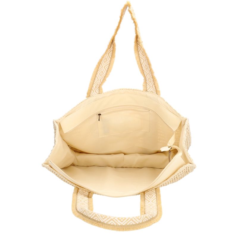 Beagles Tas Raffia Middel - Afbeelding 5