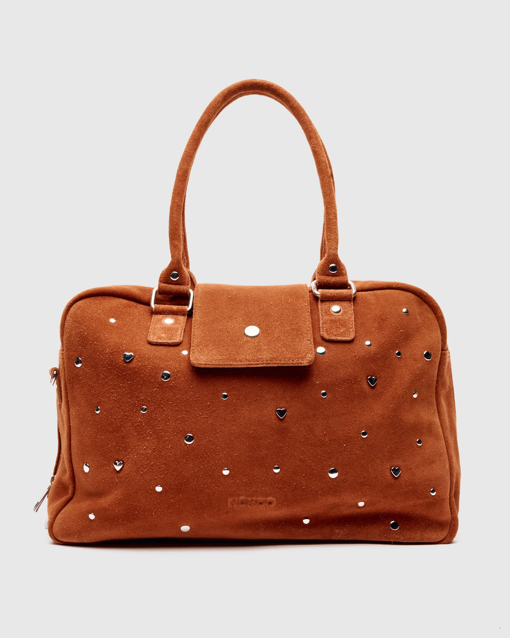 Nunoo Bags Harper Sweetheart Suede Redwood