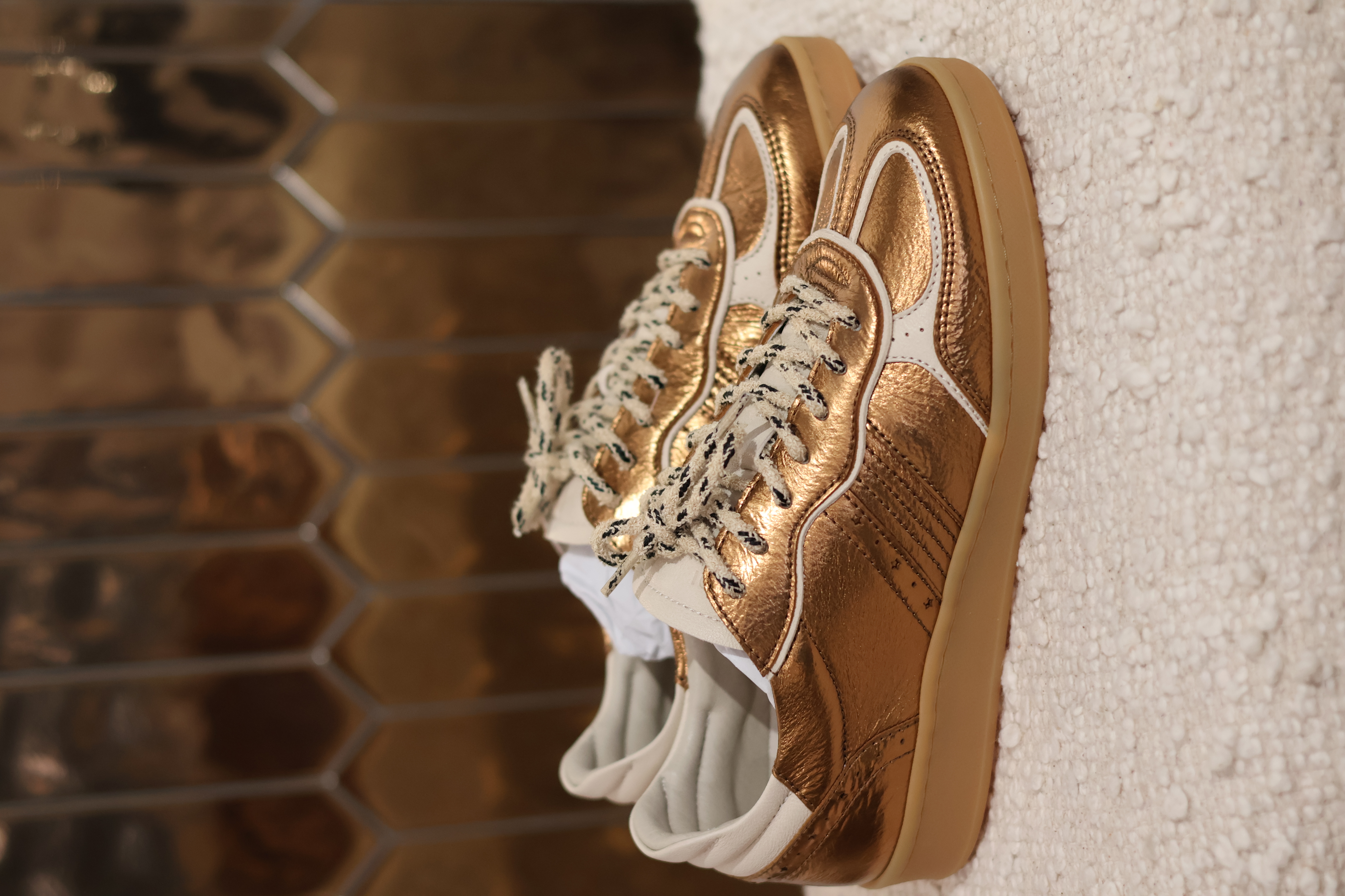 Piedi Nudi Sneaker Imola Bronze Leather