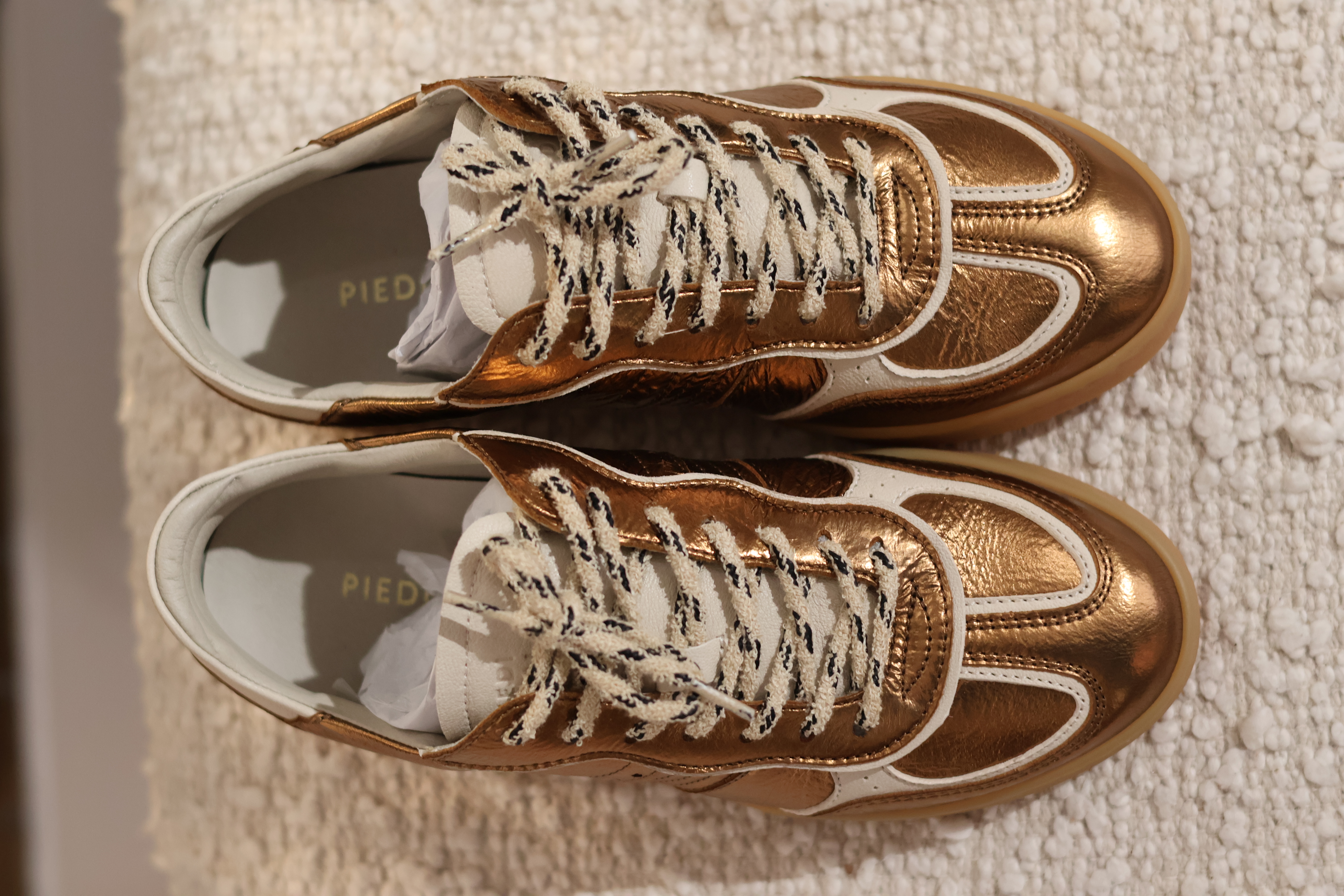 Piedi Nudi Sneaker Imola Bronze Leather - Afbeelding 2