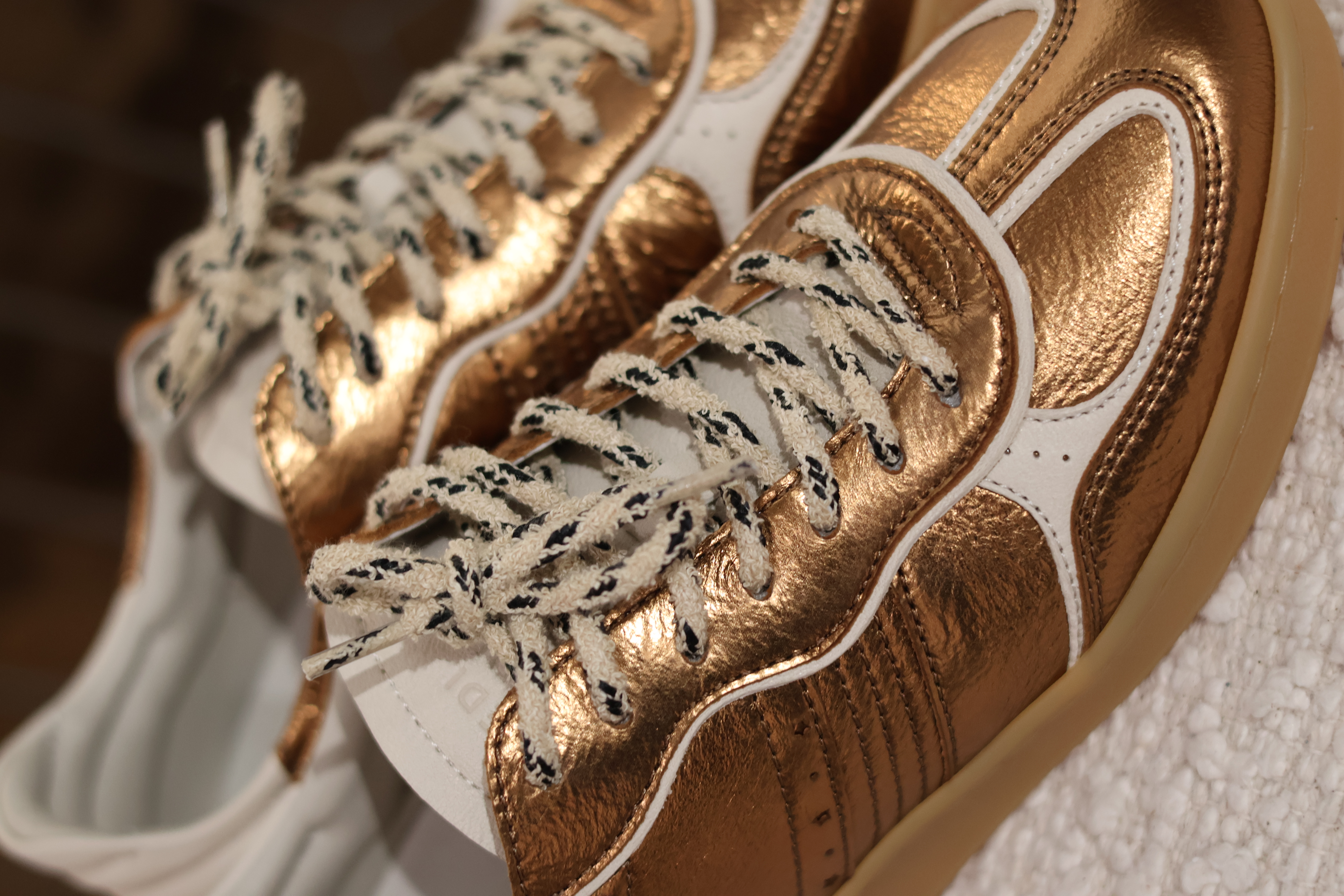 Piedi Nudi Sneaker Imola Bronze Leather - Afbeelding 4