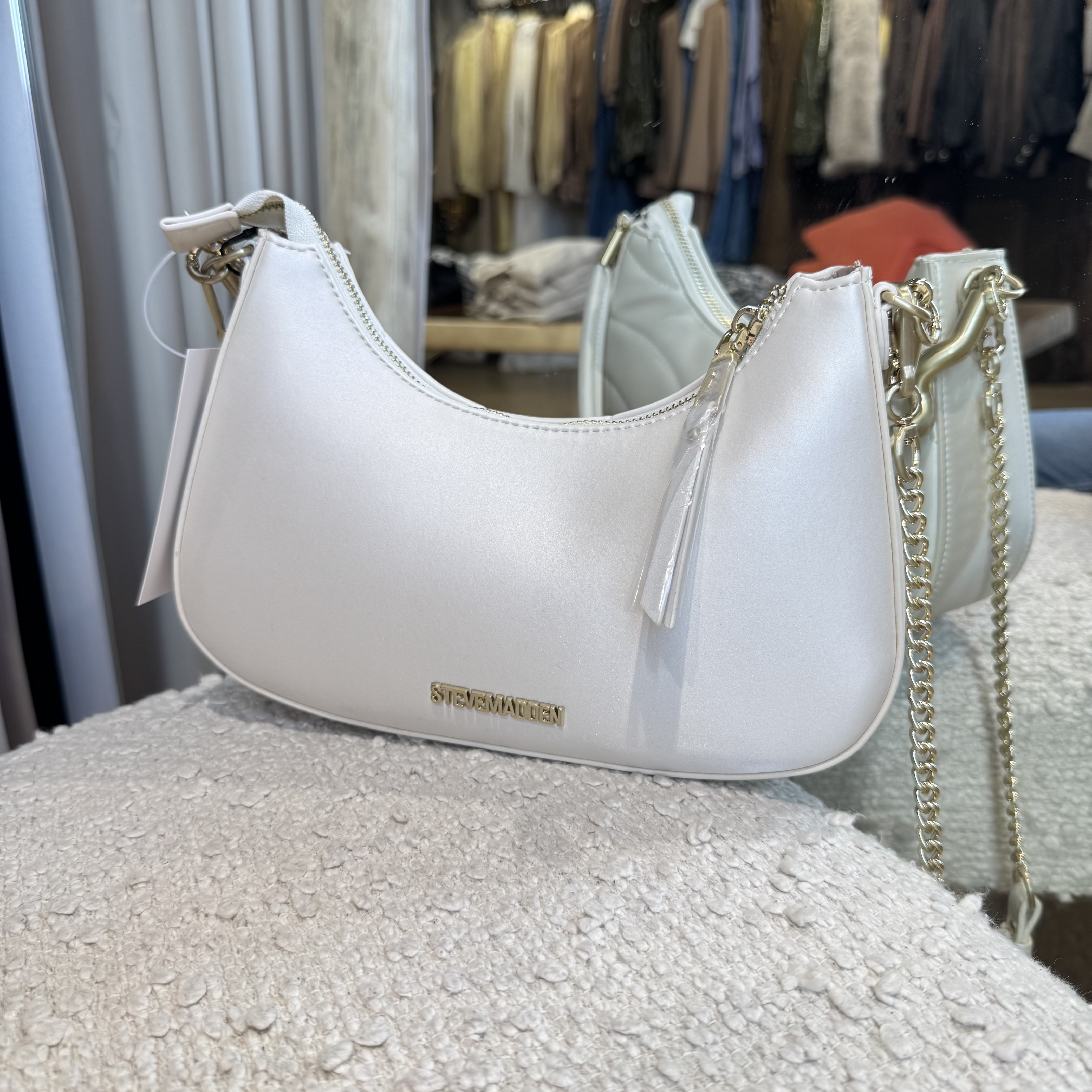Steve Madden Bazura Bag White - Afbeelding 5