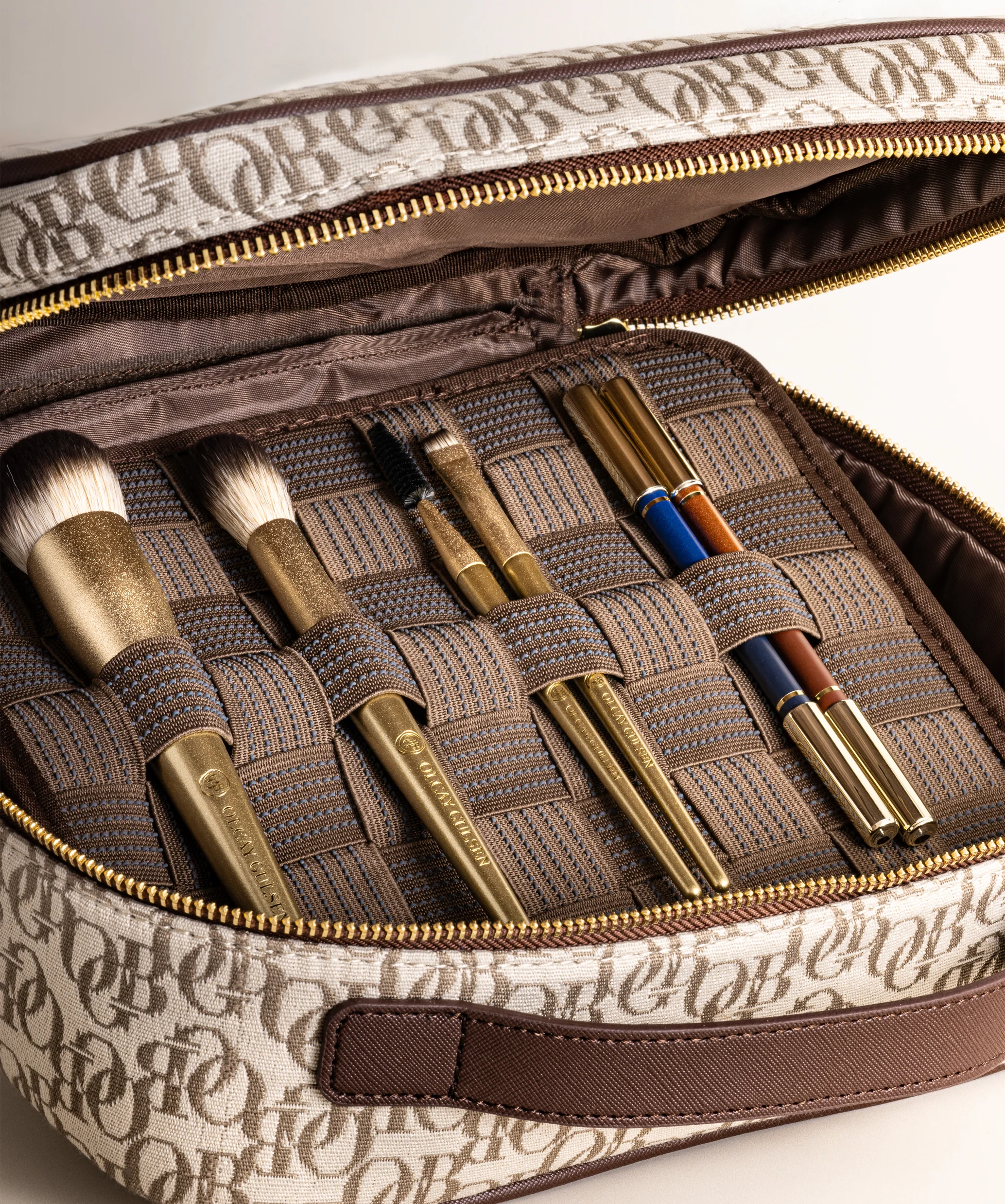  OLCAY GULSEN JACQUARD MAKEUP CASE - Afbeelding 3