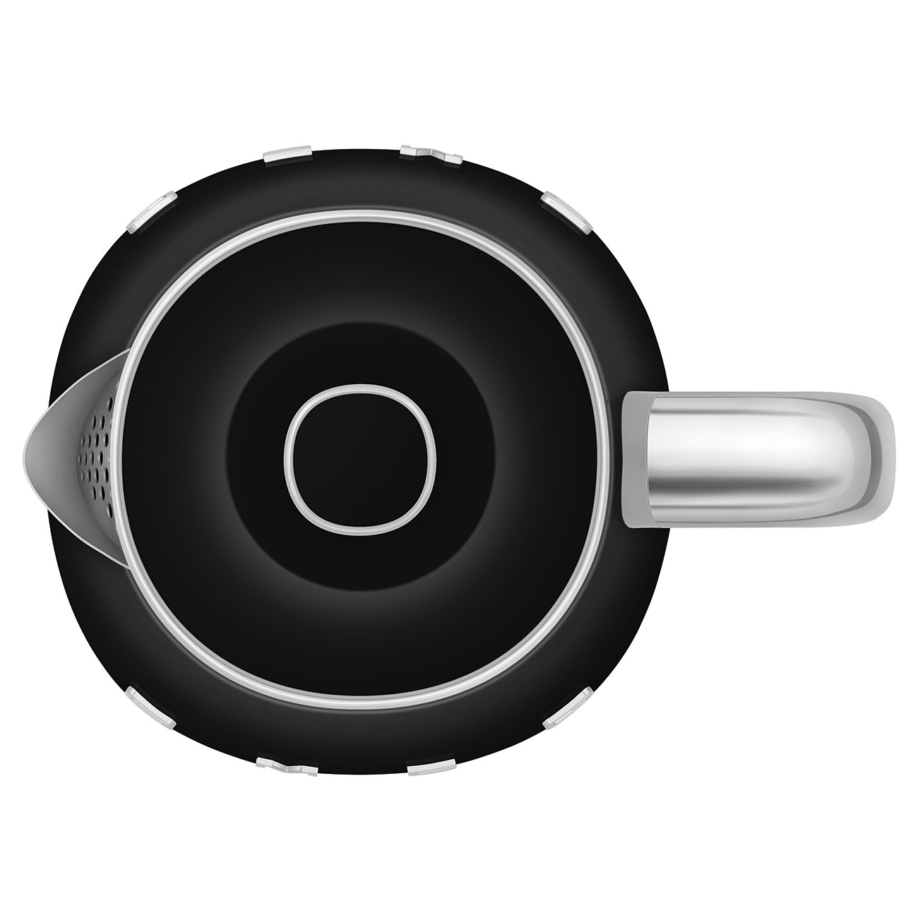 SMEG Mini waterkoker Zwart - Afbeelding 3
