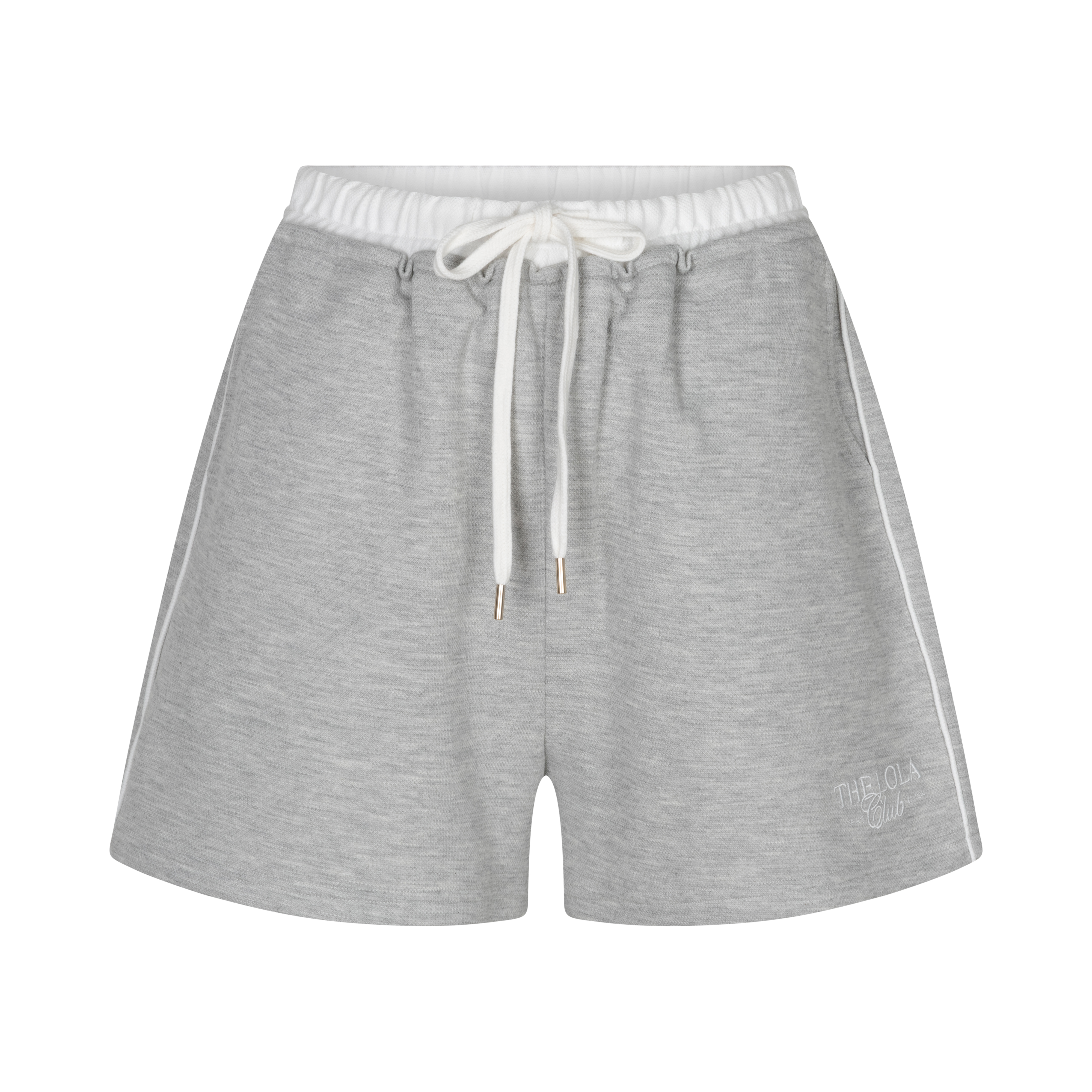 The Lola Club Kaya Short | Light Grey - Afbeelding 1